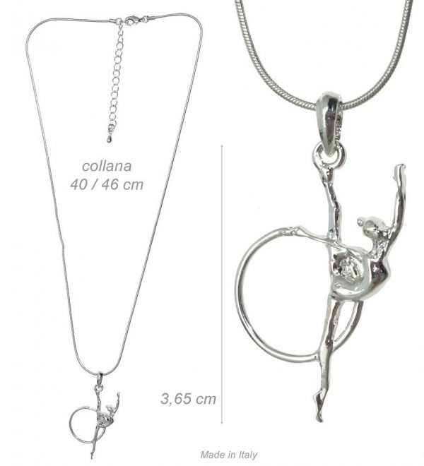 Collana ginnastica ritmica cerchio