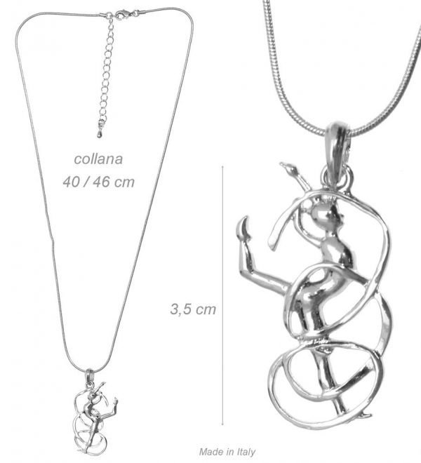 Collana ritmica nastro girocollo